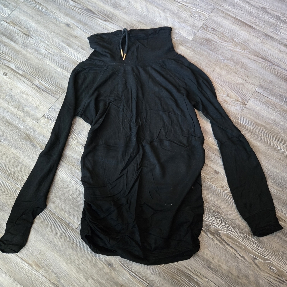 Maternity Long Sleeve Turtleneck Sweatshirt